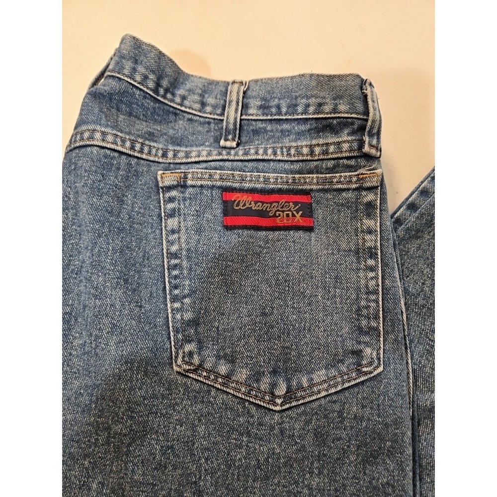 Wrangler 20X Jeans Men 42x32 Blue Medium Wash Denim 100%cotton (1313